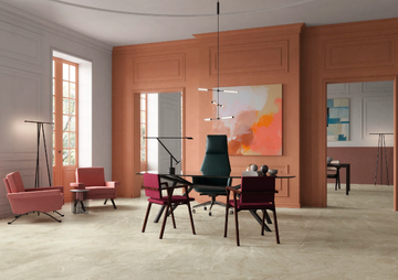 MARBLE LAB - BRECCIA SARDA - Porcelain stoneware wall/floor tiles with marble effect by Fiandre Architectural Surfaces - view 3